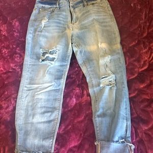 Capri stretch jeans!